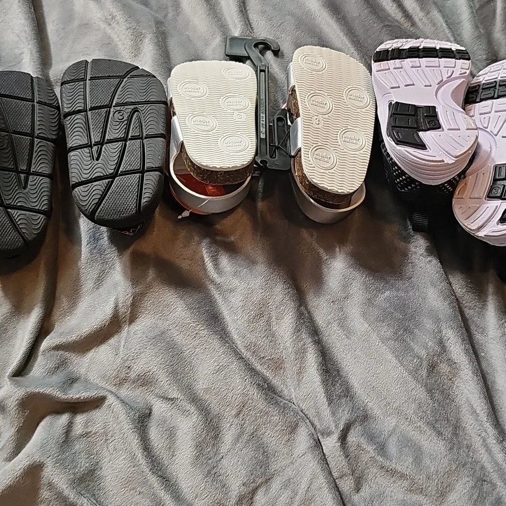 I Three Pair Bundle- Wonder Nation Girls Shoes Sz 3